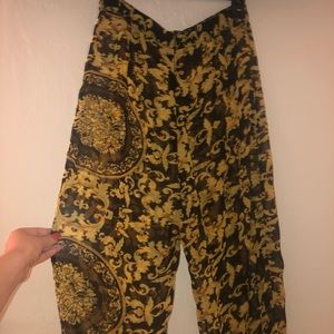 PrettyLittleThing Patterned Mesh Pants